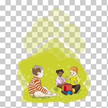 SVG Three children playing SVG Three children playing
