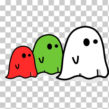 SVG Three colored ghost SVG Three colored ghost