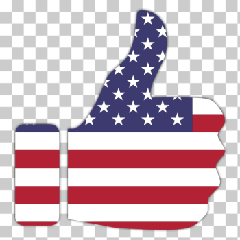 SVG Thumbs Up America SVG Thumbs Up America