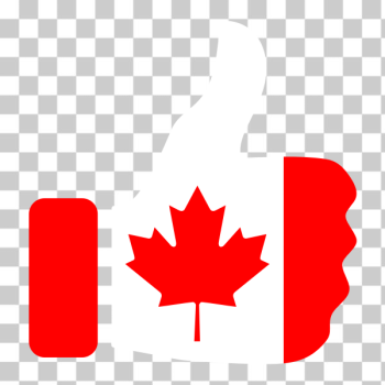 SVG Thumbs Up Canada SVG Thumbs Up Canada