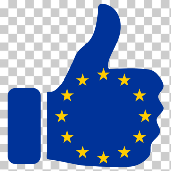 SVG Thumbs Up Europe