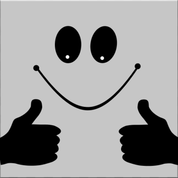 SVG Thumbs up smiley SVG Thumbs up smiley