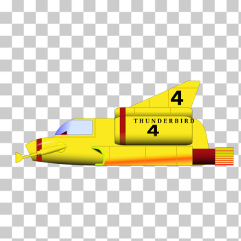 SVG Thunderbird 4 military aircraft SVG Thunderbird 4 military aircraft