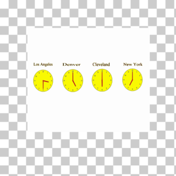 SVG Times on clocks vector image SVG Times on clocks vector image