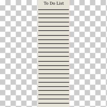 SVG To do list SVG To do list