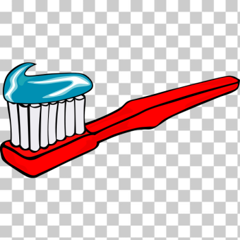 SVG Toothbrush and toothpaste SVG Toothbrush and toothpaste