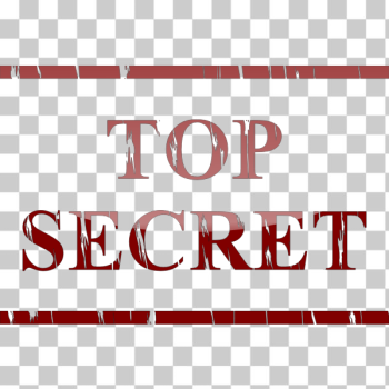 SVG Top Secret sticker vector illustration SVG Top Secret sticker vector illustration