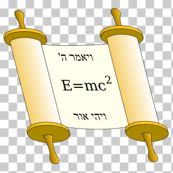 SVG Tora Scroll with Einstein equation vector SVG Tora Scroll with Einstein equation vector
