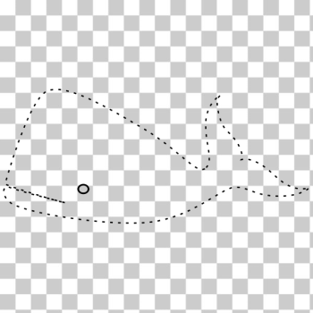 SVG trace whale SVG trace whale