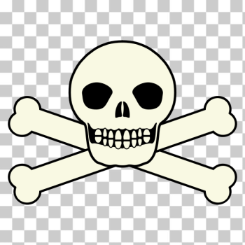 SVG Traditional pirates flag skull vector clip art SVG Traditional pirates flag skull vector clip art
