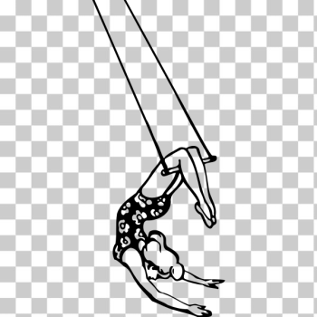 SVG Trapeze artist SVG Trapeze artist