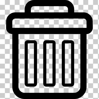 SVG Trash can icon