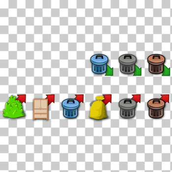SVG Trash vector icons SVG Trash vector icons