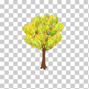 SVG Tree in autumn vector graphics SVG Tree in autumn vector graphics