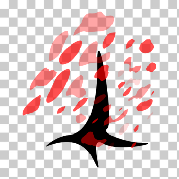 SVG tree red SVG tree red