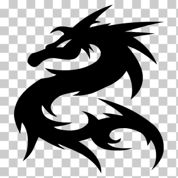 SVG Tribal Dragon 05 SVG Tribal Dragon 05