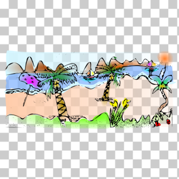 SVG Tropical beach SVG Tropical beach