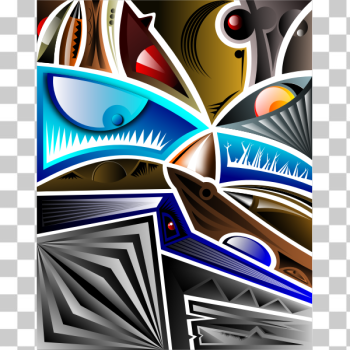 SVG Troubled nature illustration SVG Troubled nature illustration