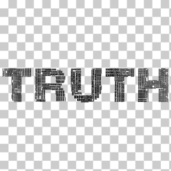 SVG Truth with knowledge lettering SVG Truth with knowledge lettering