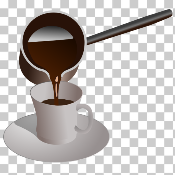 SVG Turkish coffee