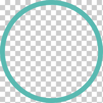 SVG Turquoise circle