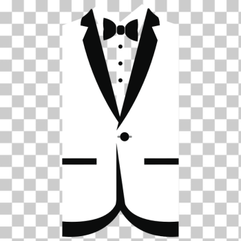 SVG Tuxedo silhouette SVG Tuxedo silhouette