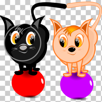 SVG Two cats SVG Two cats