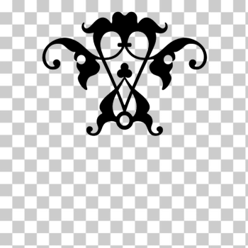 SVG typographic ornamental vignettes a SVG typographic ornamental vignettes a