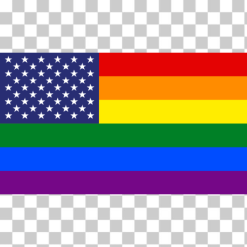 SVG United States Gay Pride flag SVG United States Gay Pride flag