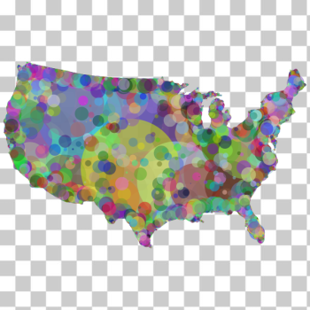 SVG United States Map Geometric Pattern SVG United States Map Geometric Pattern