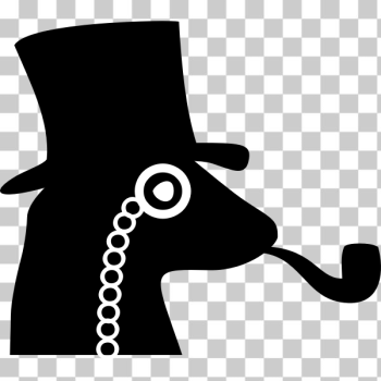 SVG Upper class llama SVG Upper class llama