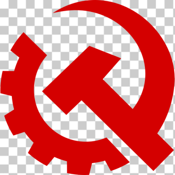 SVG US communism party sign vector image SVG US communism party sign vector image