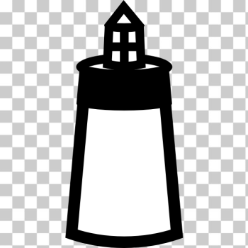 SVG US National Park Maps pictogram for a lighthouse vector image