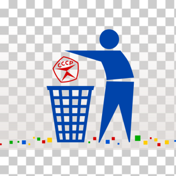 SVG USSSR in trash SVG USSSR in trash