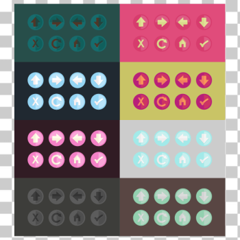SVG Various touch buttons SVG Various touch buttons