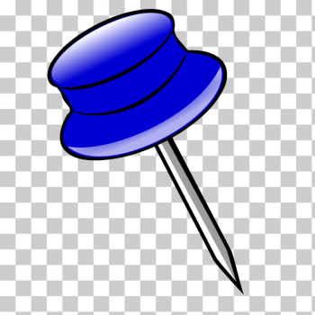 SVG Vector clip art of a pin SVG Vector clip art of a pin