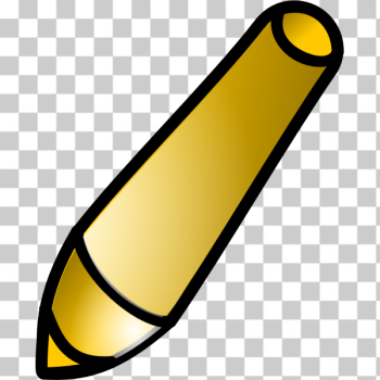 SVG Vector clip art of brown tilted pen SVG Vector clip art of brown tilted pen