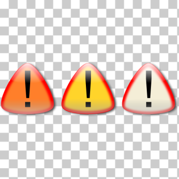 SVG Vector clip art of caution buttons SVG Vector clip art of caution buttons