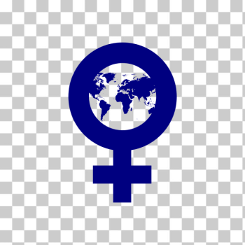 SVG Vector clip art of females of the Earth sign SVG Vector clip art of females of the Earth sign