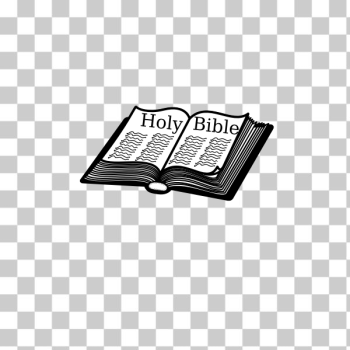 SVG Vector clip art of Holy Bible SVG Vector clip art of Holy Bible
