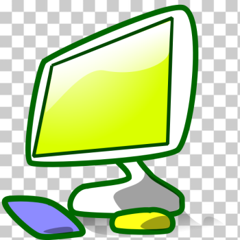 SVG Vector clip art of my computer folder icon SVG Vector clip art of my computer folder icon