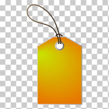 SVG Vector clip art of orange shadow price tag SVG Vector clip art of orange shadow price tag
