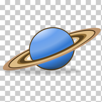 SVG Vector clip art of planet Saturn icon SVG Vector clip art of planet Saturn icon