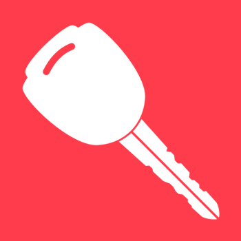 SVG Vector clip art of red door key logo SVG Vector clip art of red door key logo