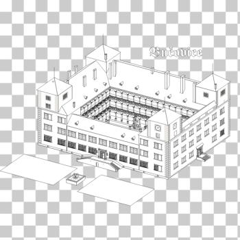 SVG Vector clip art of renaissance chateau SVG Vector clip art of renaissance chateau