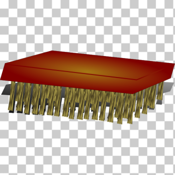 SVG Vector clip art of scrub brush SVG Vector clip art of scrub brush