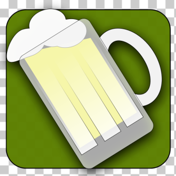 SVG Vector clip art of tilted beer mug icon SVG Vector clip art of tilted beer mug icon