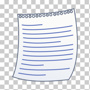 SVG Vector drawing of blue lined writing paper SVG Vector drawing of blue lined writing paper