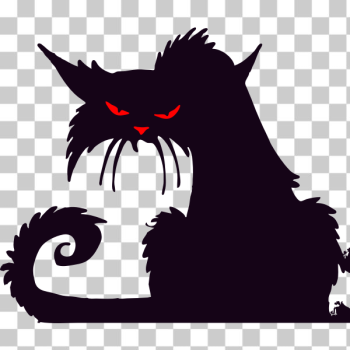 SVG Vector drawing of grumpy cat SVG Vector drawing of grumpy cat