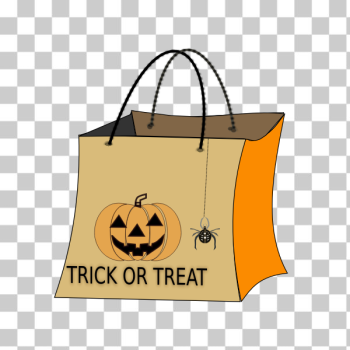 SVG Vector drawing of halloween bag SVG Vector drawing of halloween bag